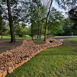 Stone erosion control service