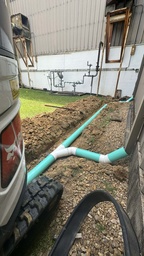 Drainage improvement work