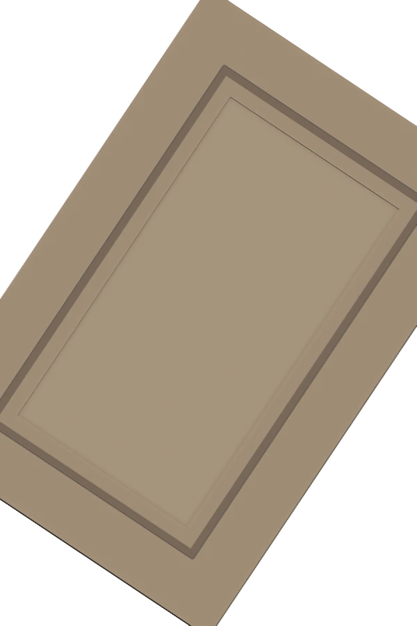 Raised Step Bead Cabinet Door